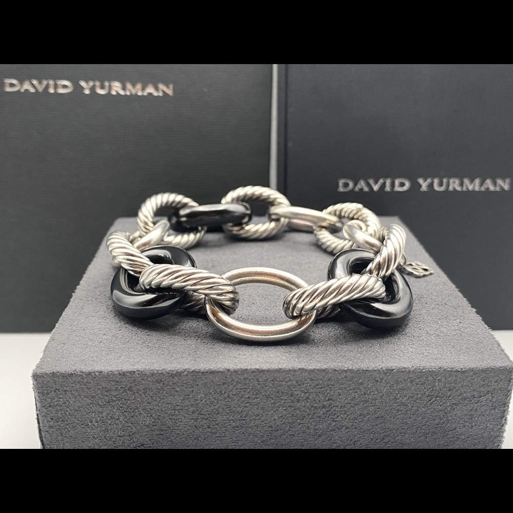 David Yurman Extra Large Oval Link Bracelet, 8.5" - Picture 8 of 16